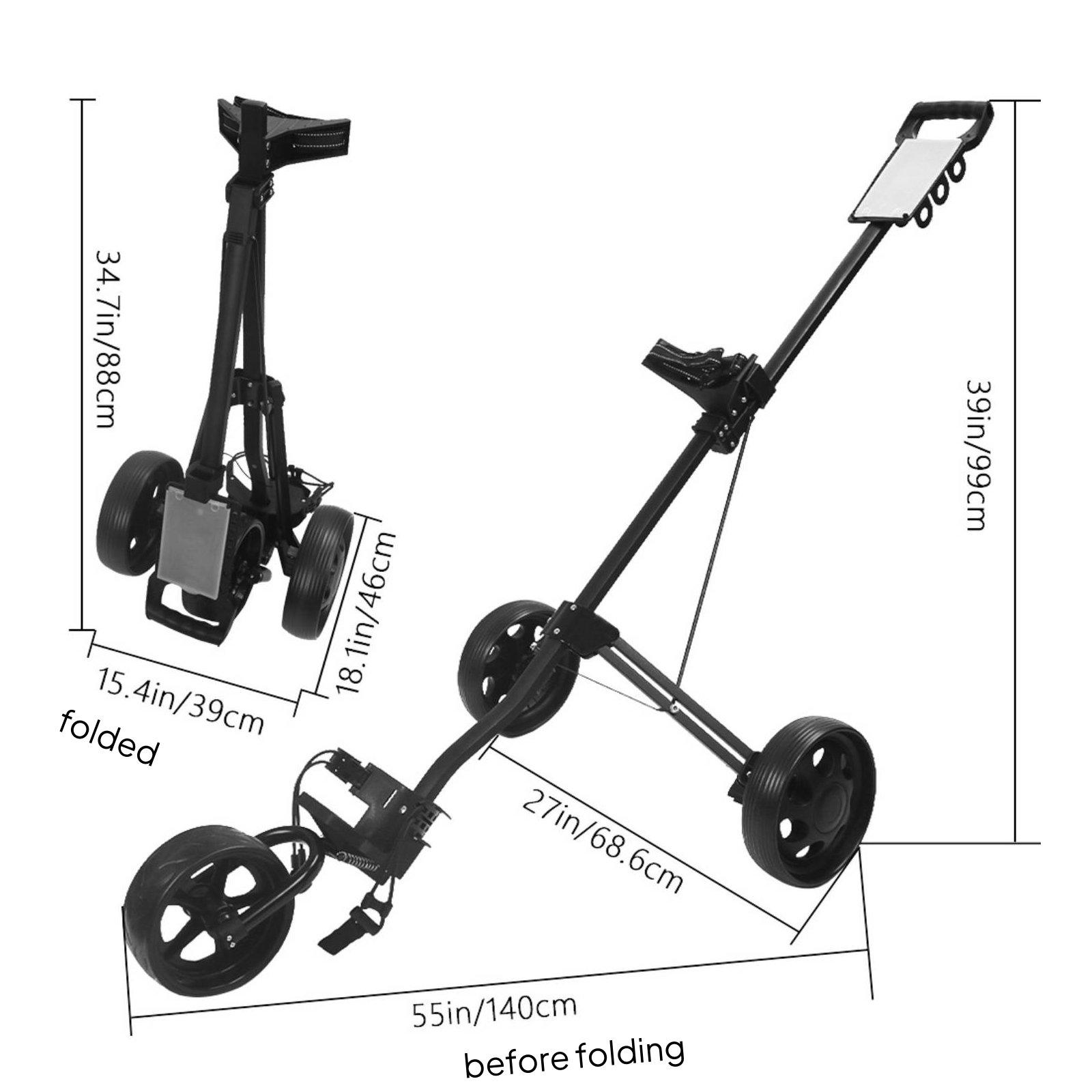 Golf Equipment Foldable Push C - Golf Equipment Bag review and price