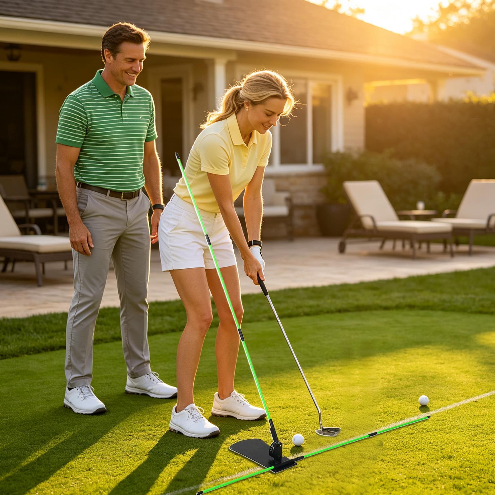 Golf Swing Plane Trainer Align - Golf Equipment For Beginners review and price