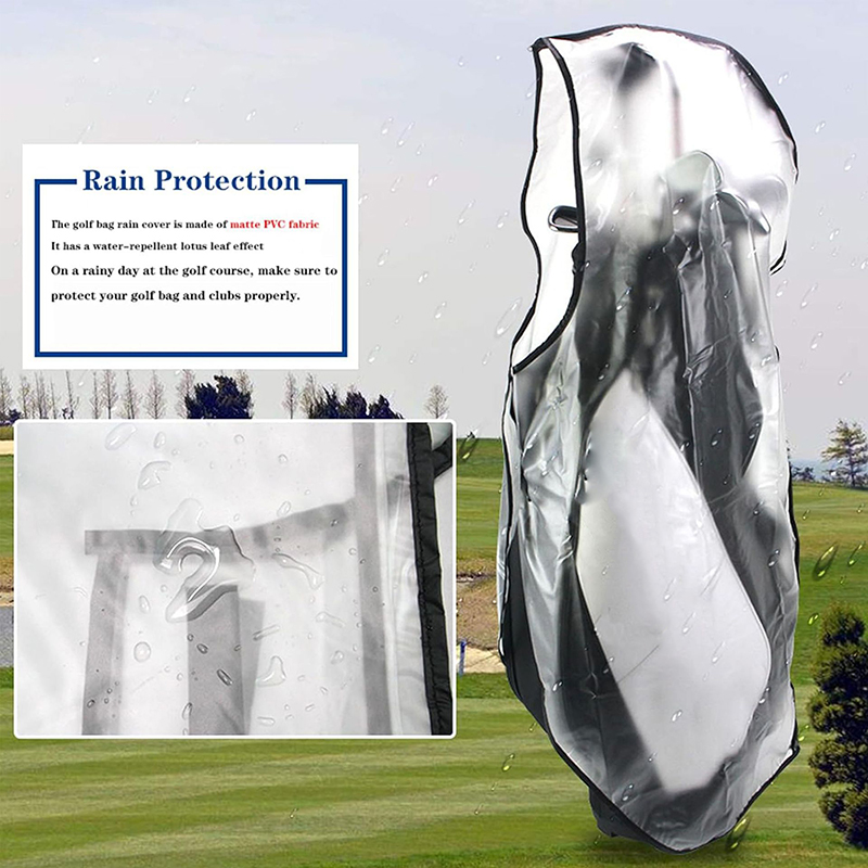 1Pc Golf Bag Cover With Zipper - Golf Equipment Bag review and price